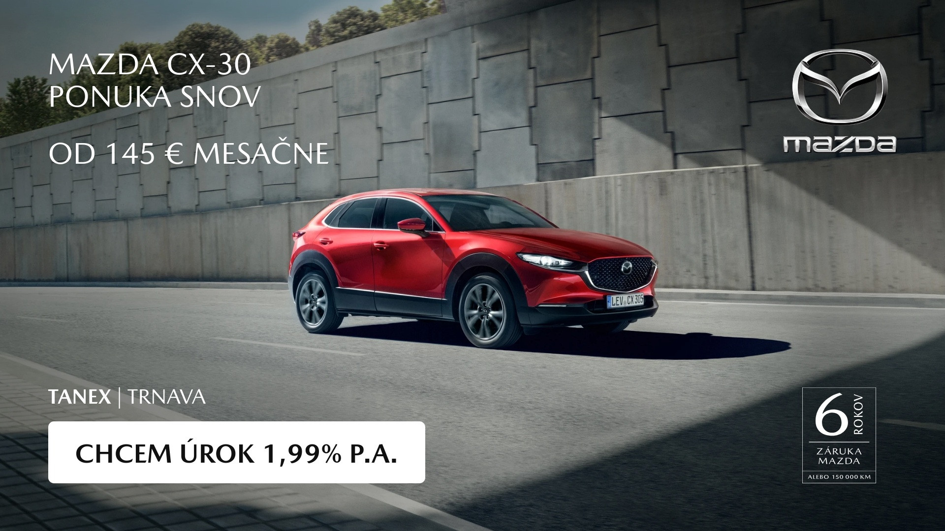 Ponuka snov Mazda