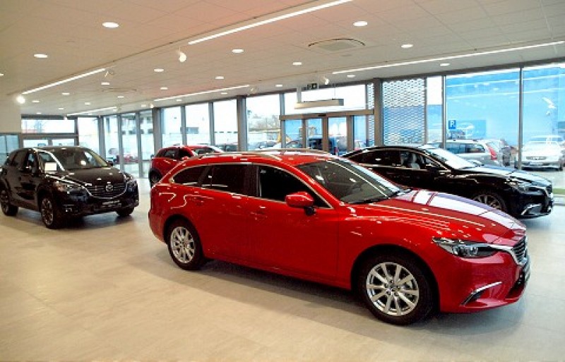 nový showroom Mazda v Trnave