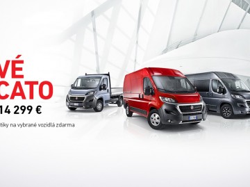 Fiat Ducato - najpredávanejšia dodávka na Slovensku