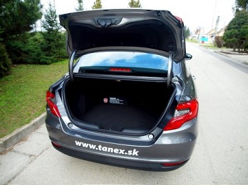 objem batožinového priestoru 520l Fiat Tipo